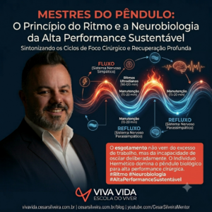 Mestres do Pêndulo: O Princípio do Ritmo e a Neurobiologia da Alta Performance Sustentável