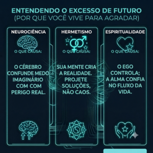 O Excesso de Futuro: Por que sua mente nunca está onde seu corpo está?