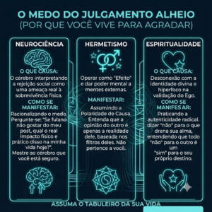 O Medo do Julgamento Alheio: Por que você vive para agradar os outros (e sabota a si mesmo)?