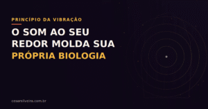 Alquimia Acústica: Como a Lei da Vibração e a Música Moldam o Seu Ambiente e a Sua Biologia