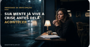 Ansiedade de Antecipação: Por Que Sua Mente Já Vive a Crise Antes Dela Acontecer