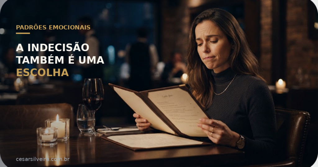 Paralisia da Decisão: Por Que Escolher Parece Mais Difícil do Que Deveria