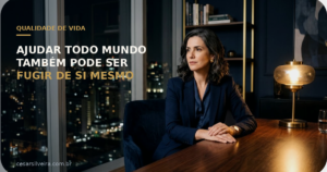 Ajudar Todo Mundo Também Pode Ser Uma Forma de Fugir de Si Mesmo