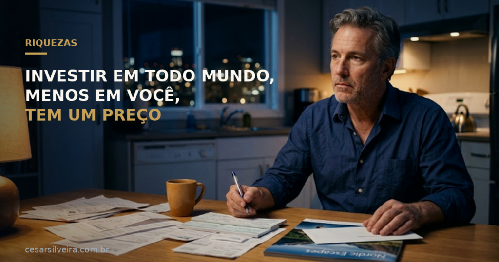 Por Que Investir Tempo e Dinheiro Em Todo Mundo, Menos Em Você, Tem um Preço