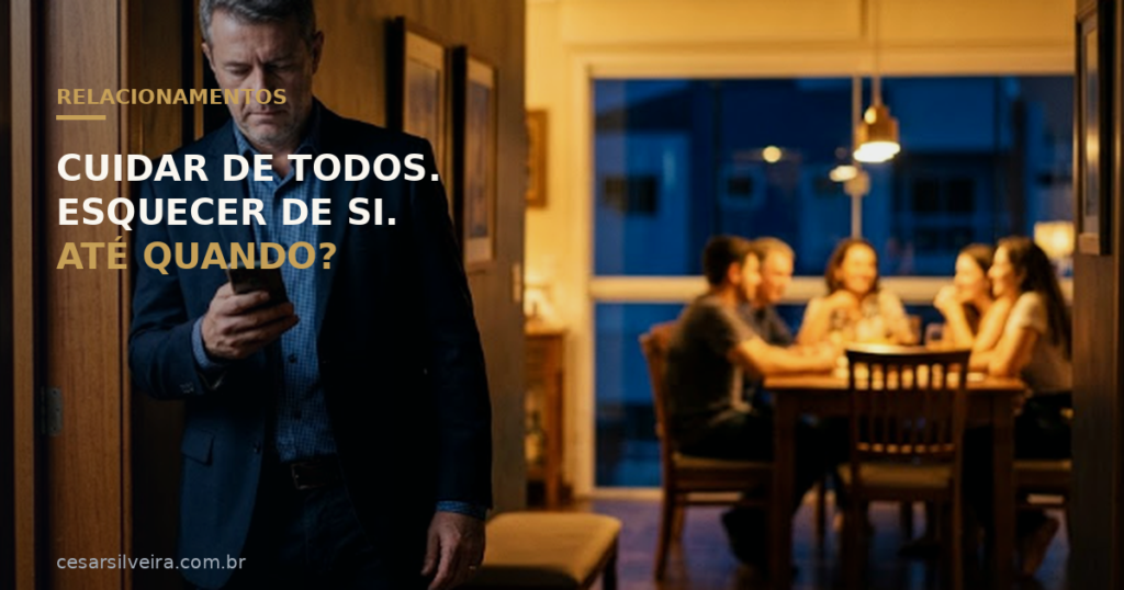 Cuidar Demais da Família e Esquecer de Si: O Que Muda Quando Você Para de Ser o Resgatador de Todos