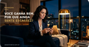 O Teto Invisível de Quem Já Ganha Bem e Ainda Assim Sente Escassez